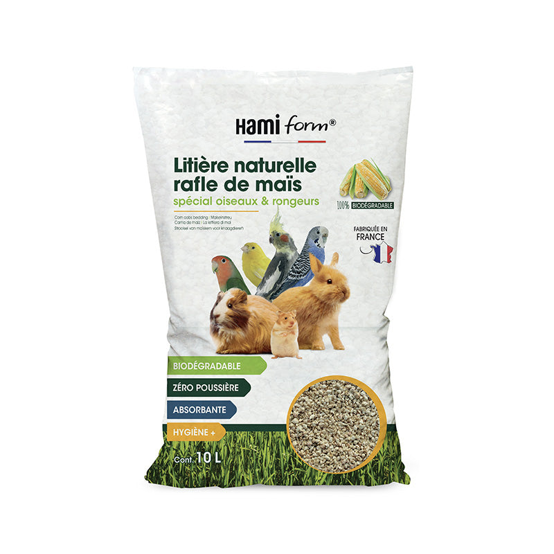 Lettiera Tutolo di mais naturale Hamiform