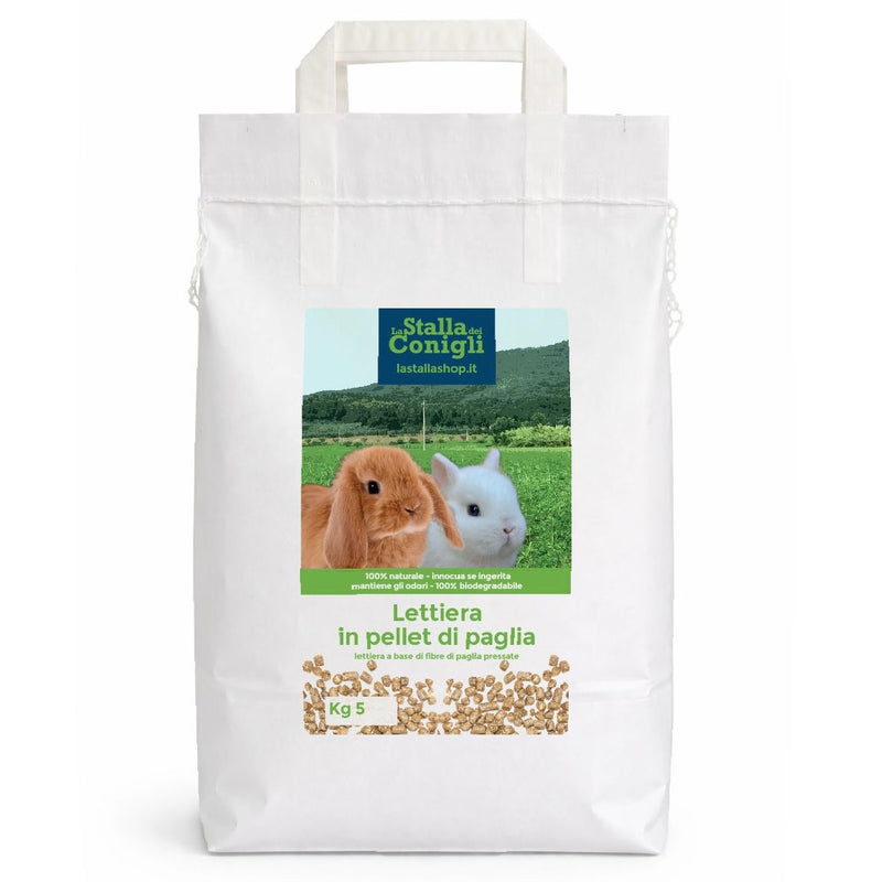 Lettiera Paglia Pellet La Stalla dei Conigli