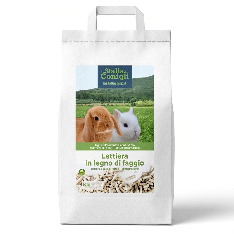 Lettiera In Legno La Stalla dei Conigli