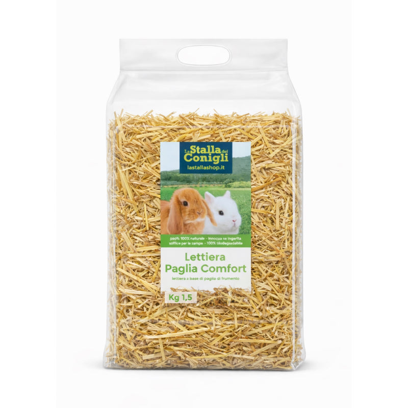 Lettiera Paglia Comfort La Stalla dei Conigli