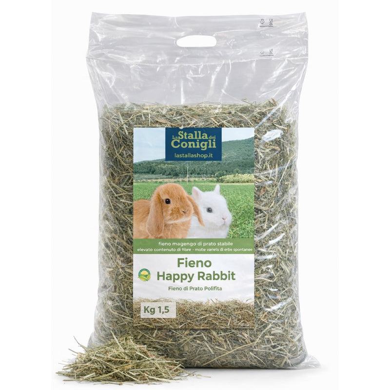 Fieno Happy Rabbit La Stalla dei Conigli