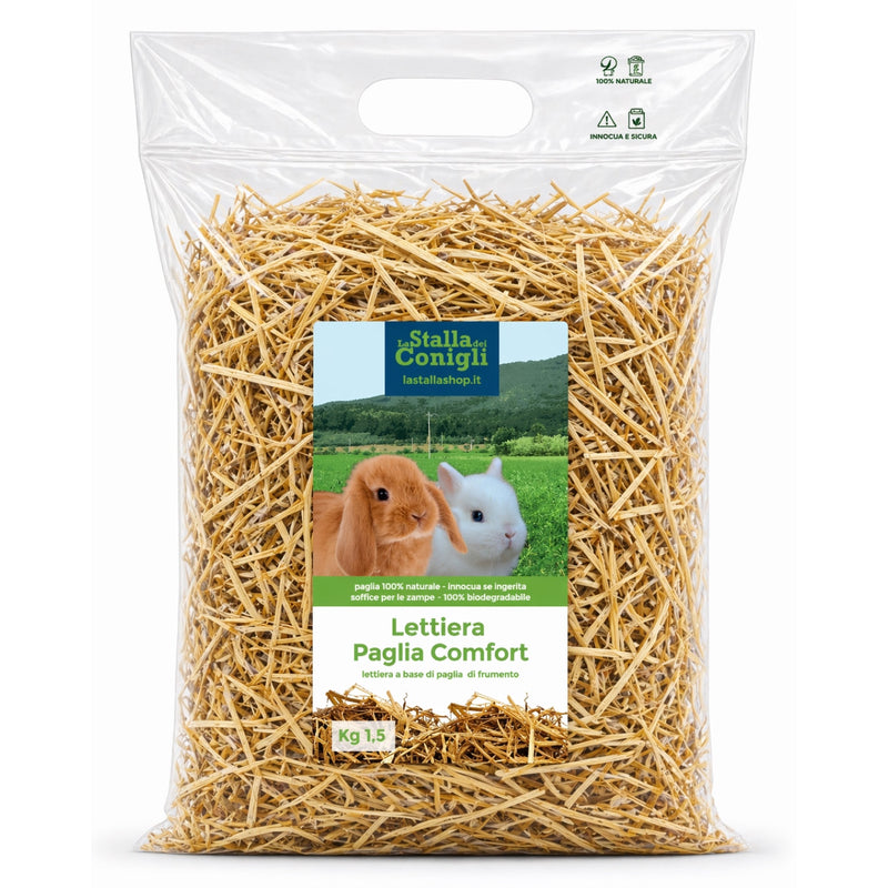 Lettiera Paglia Comfort La Stalla dei Conigli