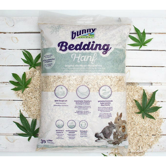 Bunny Bedding Hanf Lettiera in Canapa per Conigli