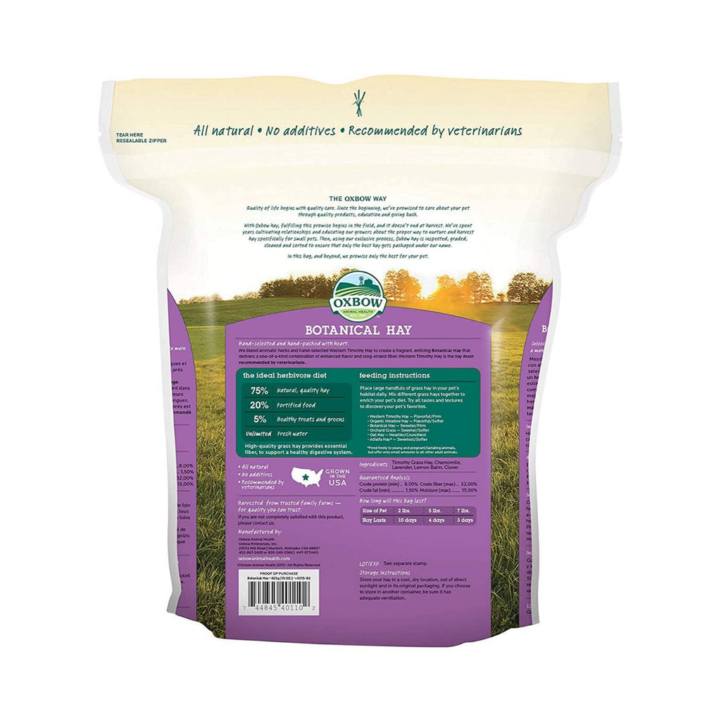 Fieno Oxbow Botanical hay