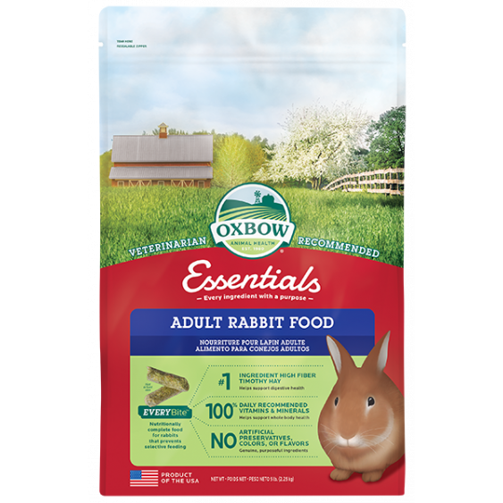 Oxbow Essentials Adult Rabbit Food - La Stalla dei Conigli Shop