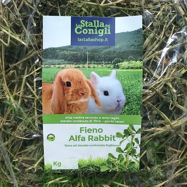 Fieno Alfa Rabbit La Stalla dei Conigli - La Stalla dei Conigli Shop