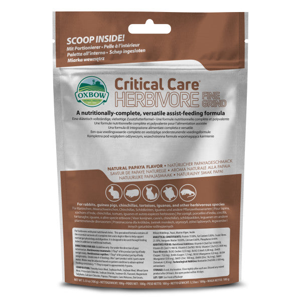 Oxbow Critical Care Fine Grind