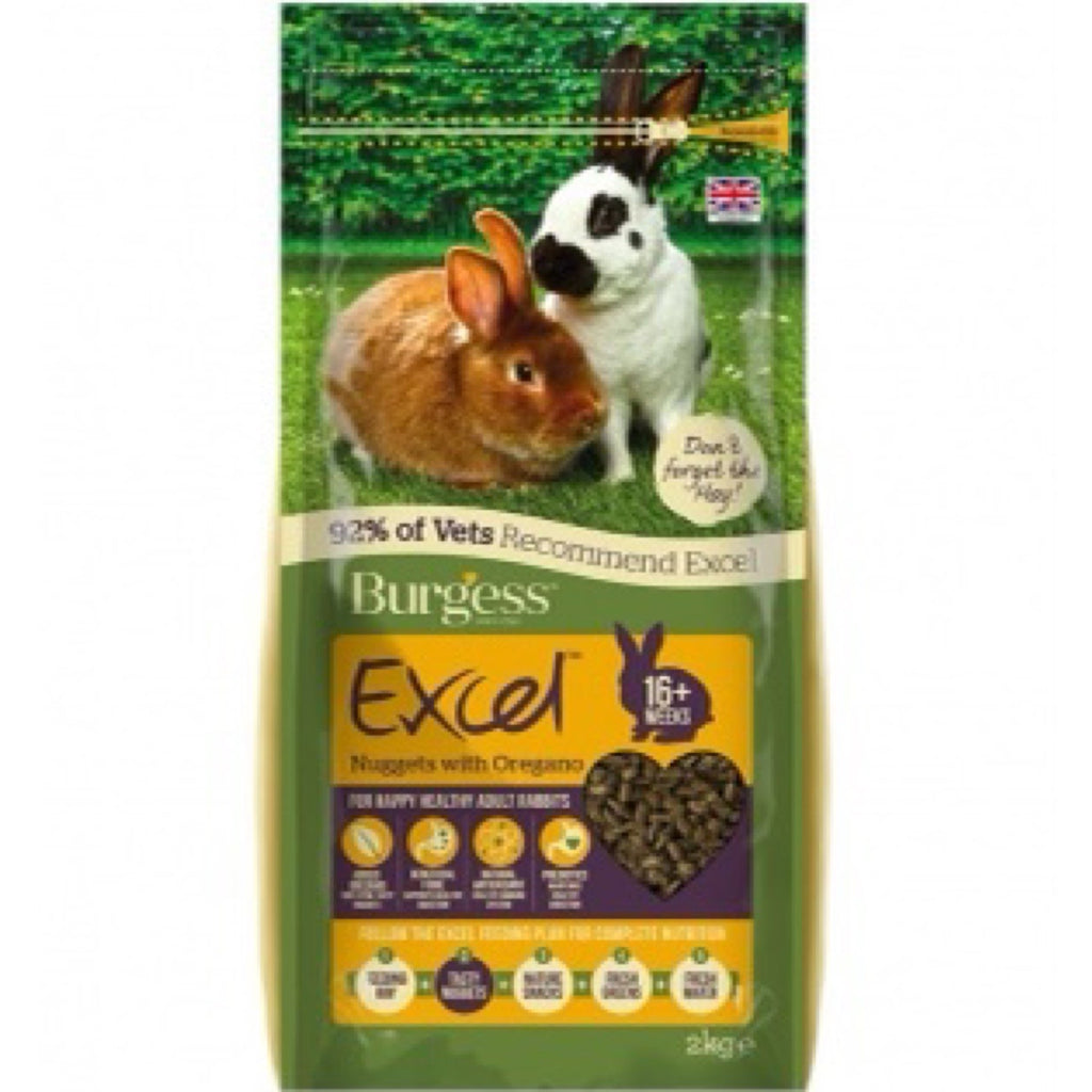 Burgess Excel Rabbit Adult con Origano 2kg