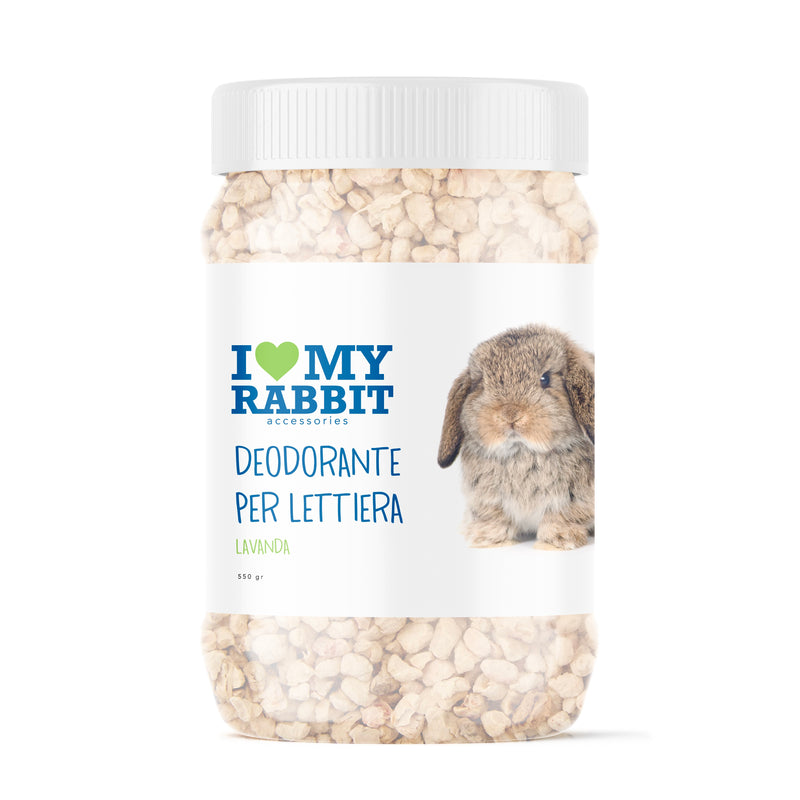 Deodorante per Lettiera alla lavanda I Love My Rabbit