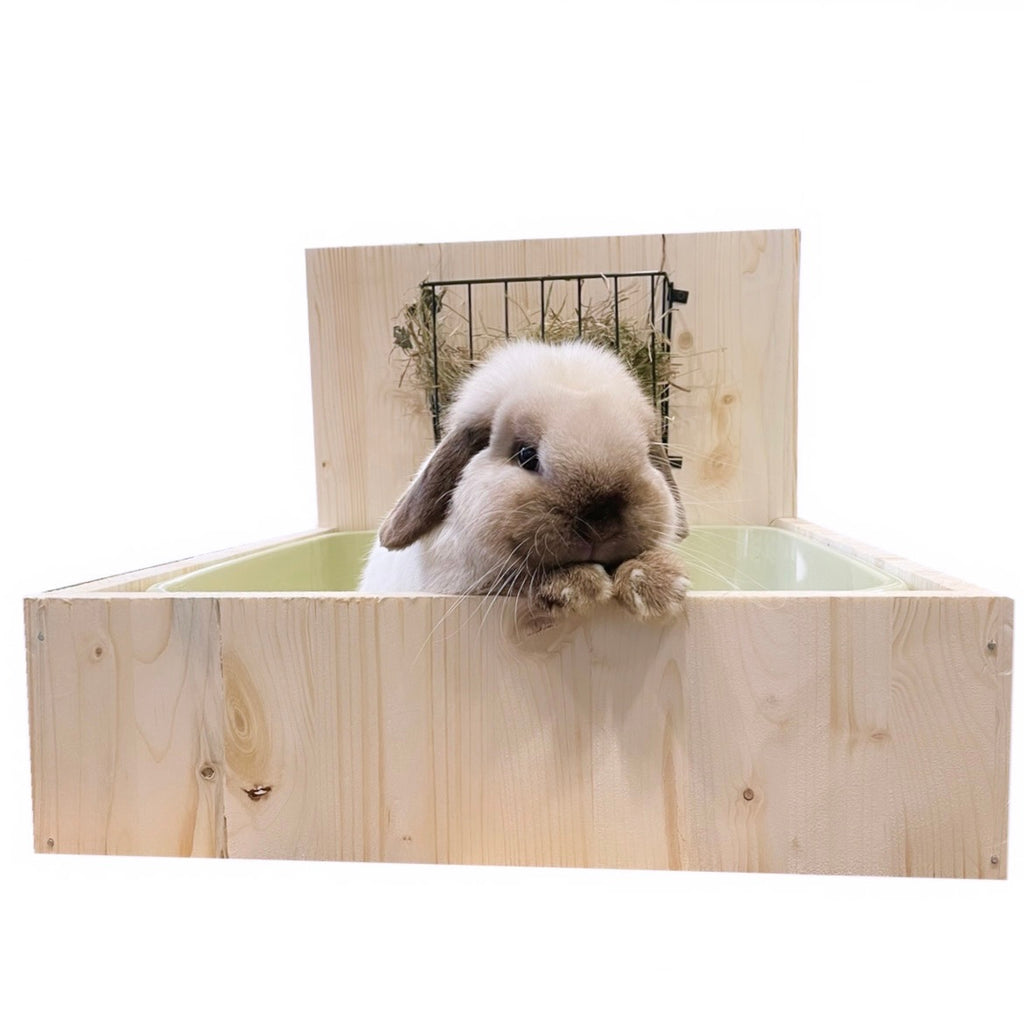 Fieniera in Legno XL I Love my Rabbit