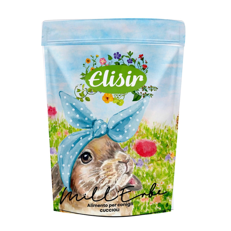 Elisir Mill’Erbe Pellet per conigli cuccioli e giovani
