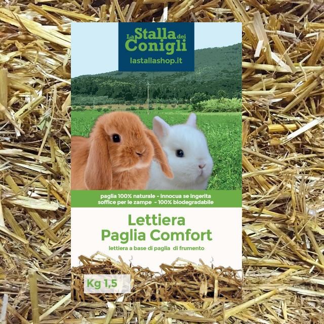Lettiera Paglia Comfort La Stalla dei Conigli 1,5 kg